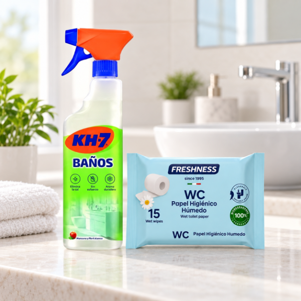Para el baño